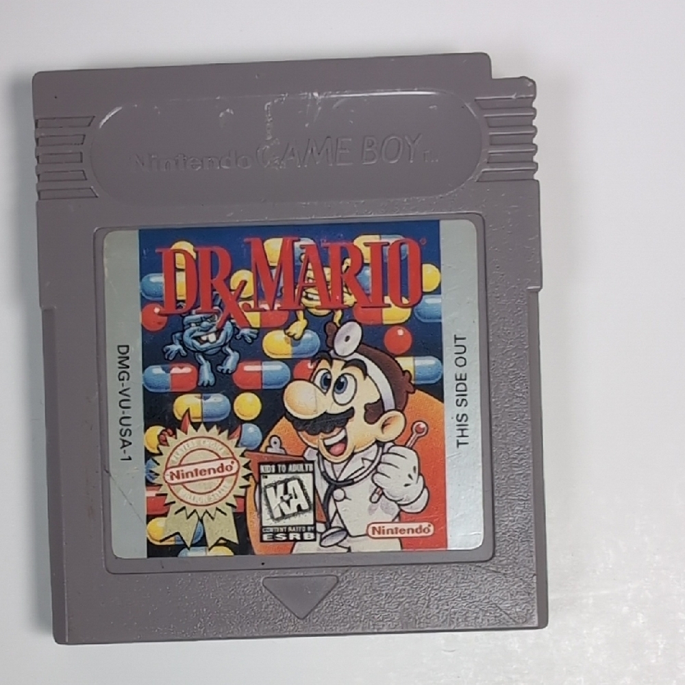 Nintendo Dr. Mario Game Cartridge - Rare